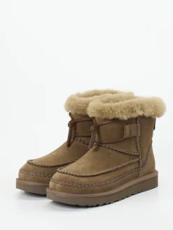 – Stiefelette aus Veloursleder camel*UGG Clearance