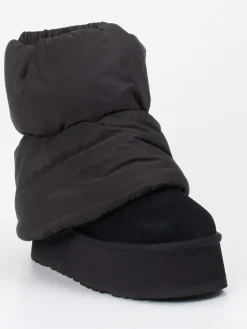 Damen UGG – Stiefelette aus Veloursleder und Nylon