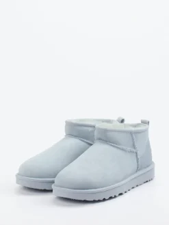 Damen UGG – Stiefeletten aus Veloursleder in Hell