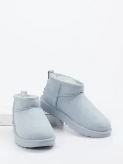 Damen UGG – Stiefeletten aus Veloursleder in Hell