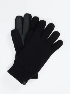 Herren UGG – Strickhandschuhe aus Textil und Leder