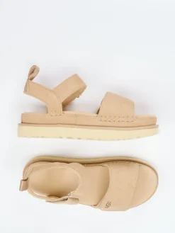 Damen UGG – Trekking-Sandalen aus Veloursleder