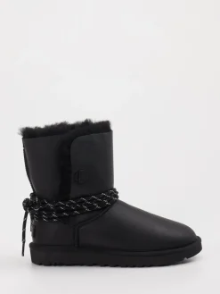 Damen UGG – Winterboots aus Leder matt