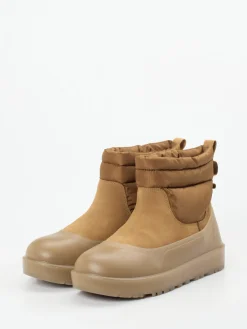 – Winter-Boots aus Veloursleder und Nylon cognac*UGG Clearance