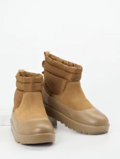– Winter-Boots aus Veloursleder und Nylon cognac*UGG Clearance