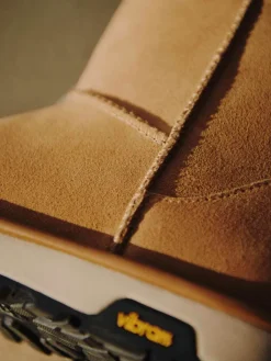 Herren UGG – Winterboots aus Veloursleder cognac