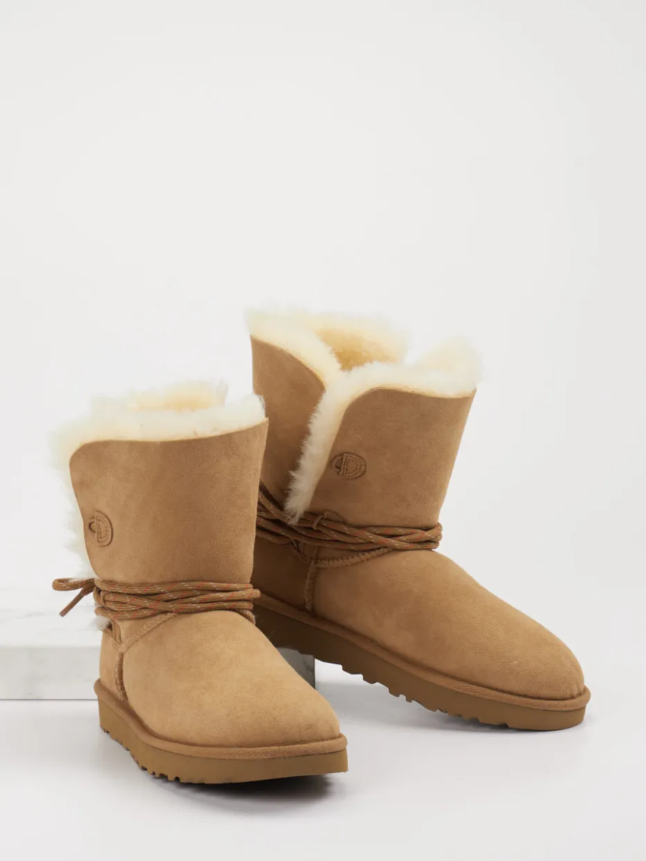 – Winterboots aus Veloursleder camel*UGG Discount