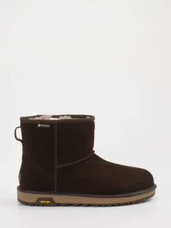 – Winter-Boots aus Veloursleder Dunkel*UGG Hot