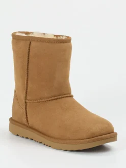 Kinder UGG – Winterboots aus Veloursleder kastanien