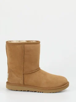 Kinder UGG – Winterboots aus Veloursleder kastanien
