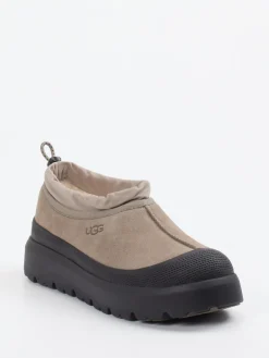 Herren UGG – Winter-Slipper aus Veloursleder Taupe