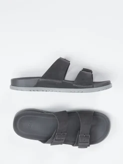 Herren UGG – Zweiriemer-Sandalen aus Veloursleder