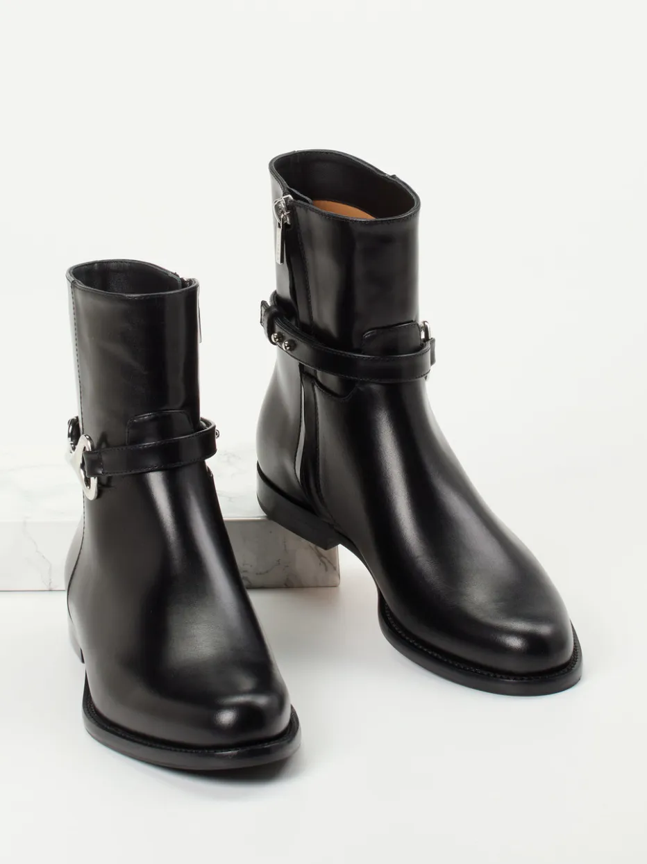 Damen Unützer – Ankle Boots aus Kalbleder