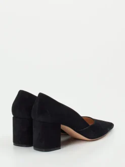 – Blockabsatz-Pumps aus Veloursleder*Unützer Discount