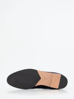 Damen Unützer – Chelsea Boots aus Veloursleder Dunkel