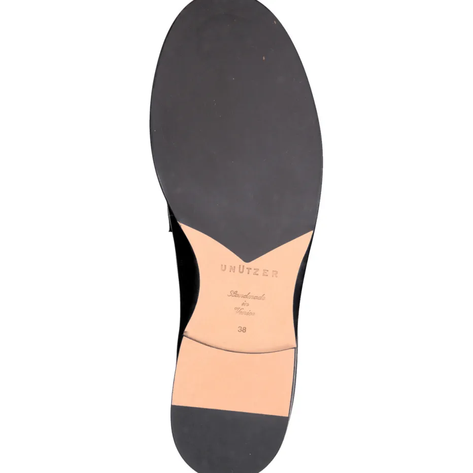 Damen Unützer – Loafer aus Hochglanzleder