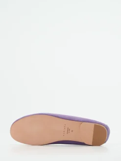 Damen Unützer – Loafer aus Veloursleder in Flieder