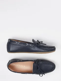 Damen Unützer – Mokassins aus Ziegenleder Dunkel