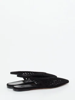 – Slingback-Ballerinas aus Veloursleder*Unützer Hot