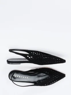 – Slingback-Ballerinas aus Veloursleder*Unützer Hot