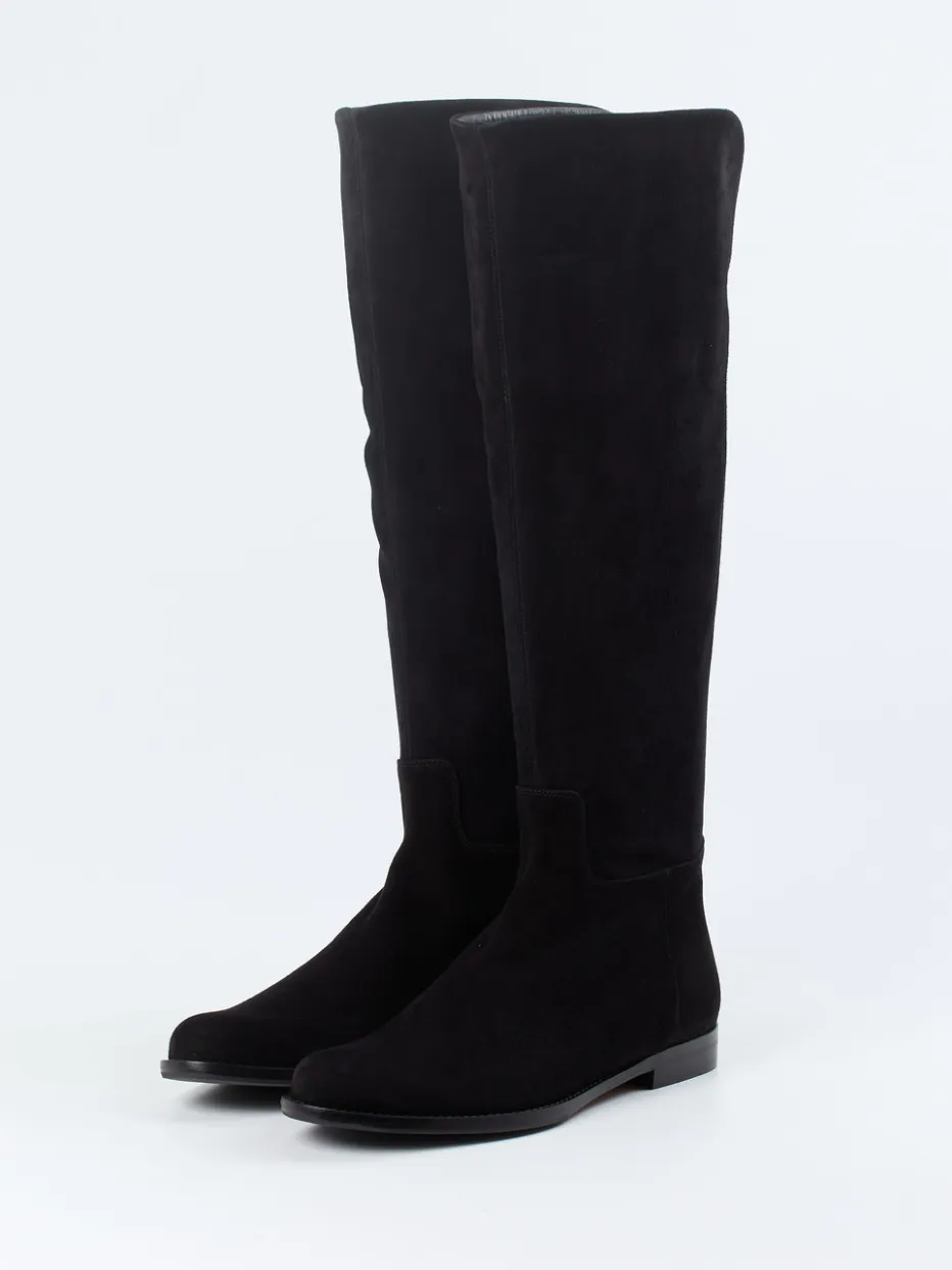 Damen Unützer – Stiefel aus Veloursleder