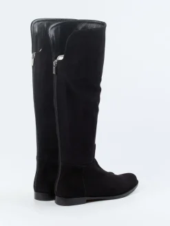 Damen Unützer – Stiefel aus Veloursleder