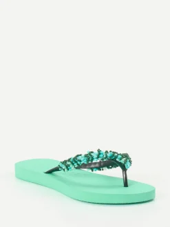 – Zehentrenner aus Gummi mit Perlenverzierung*Uzurii Sale