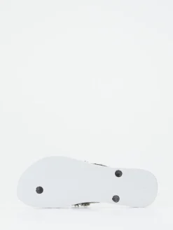 Damen Uzurii – Zehentrenner aus Gummi mit Strassbesatz