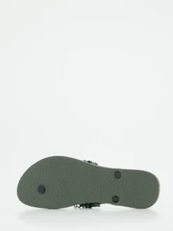 – Zehentrenner aus Gummi mit Perlenbesatz*Uzurii Online