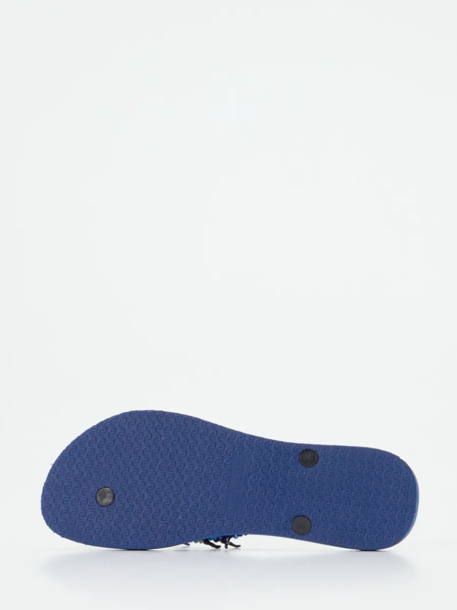 Damen Uzurii – Zehentrenner aus Gummi mit Perlenbesatz