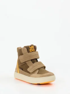 – High-Top-Sneaker aus Veloursleder Sand*Vado Sale