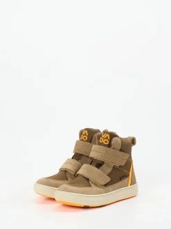 – High-Top-Sneaker aus Veloursleder Sand*Vado Sale