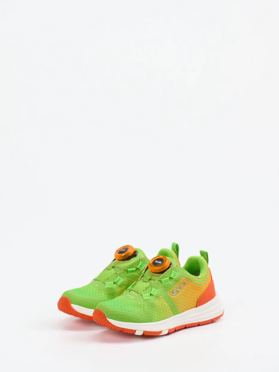 – Kinder-Sneaker aus Textil in Gras*Vado Clearance