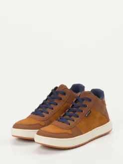 Kinder Vado – Mid-Top-Sneaker aus Veloursleder rost