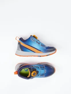 Kinder Vado – Outdoor-Sneaker aus Textil in Kobalt