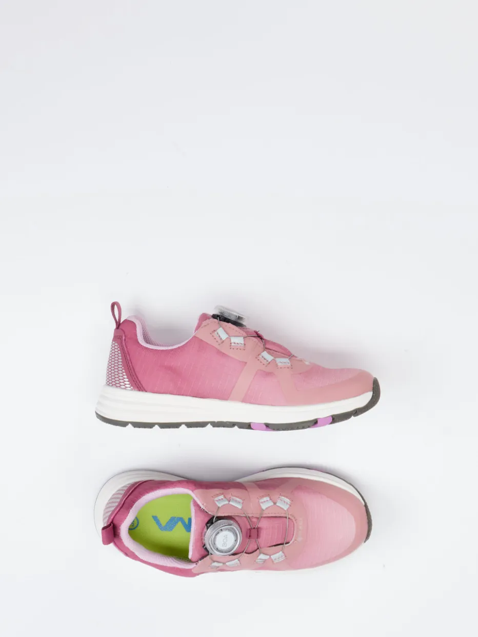 Kinder Vado – Sneaker aus Textil in Himbeer