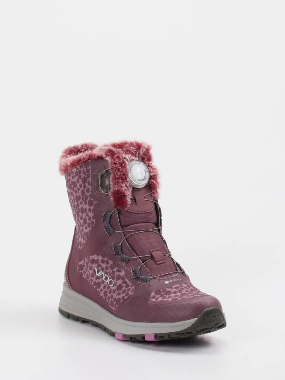 Kinder Vado – Winterboots aus Textil mit Animalprint