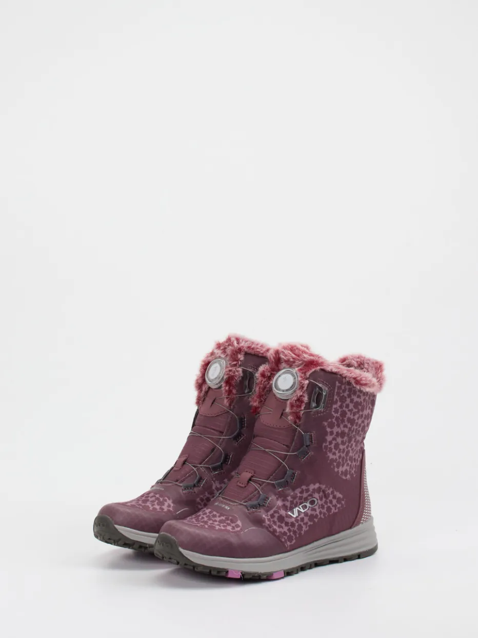 Kinder Vado – Winterboots aus Textil mit Animalprint