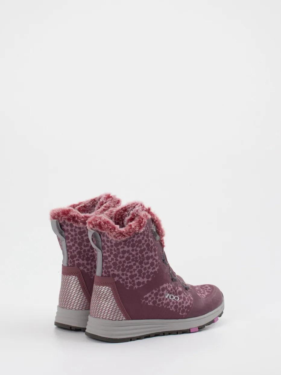 Kinder Vado – Winterboots aus Textil mit Animalprint