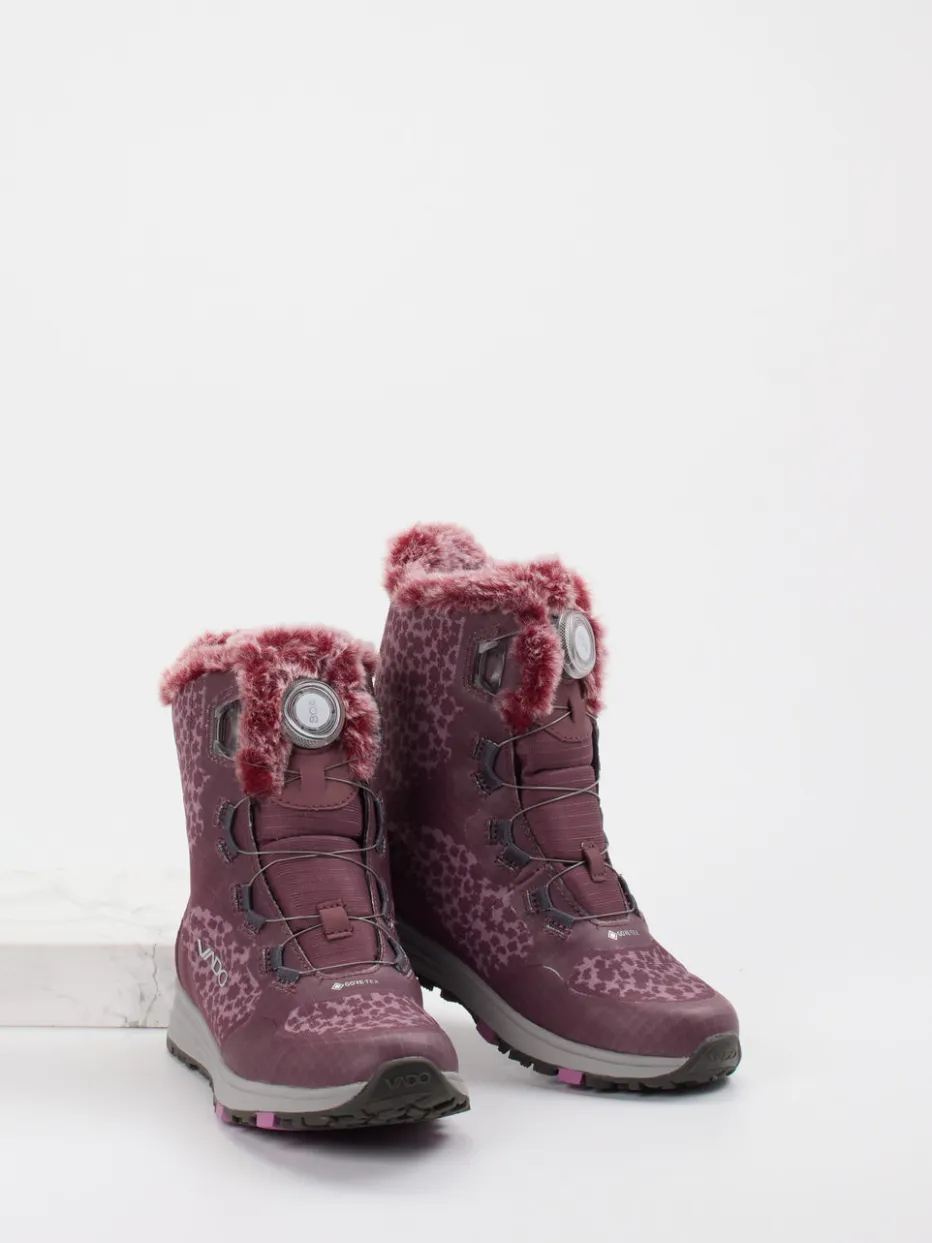 Kinder Vado – Winterboots aus Textil mit Animalprint