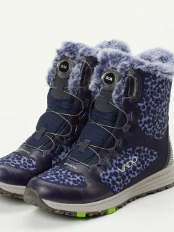 Kinder Vado – Winterstiefel aus Textil in Dunkel