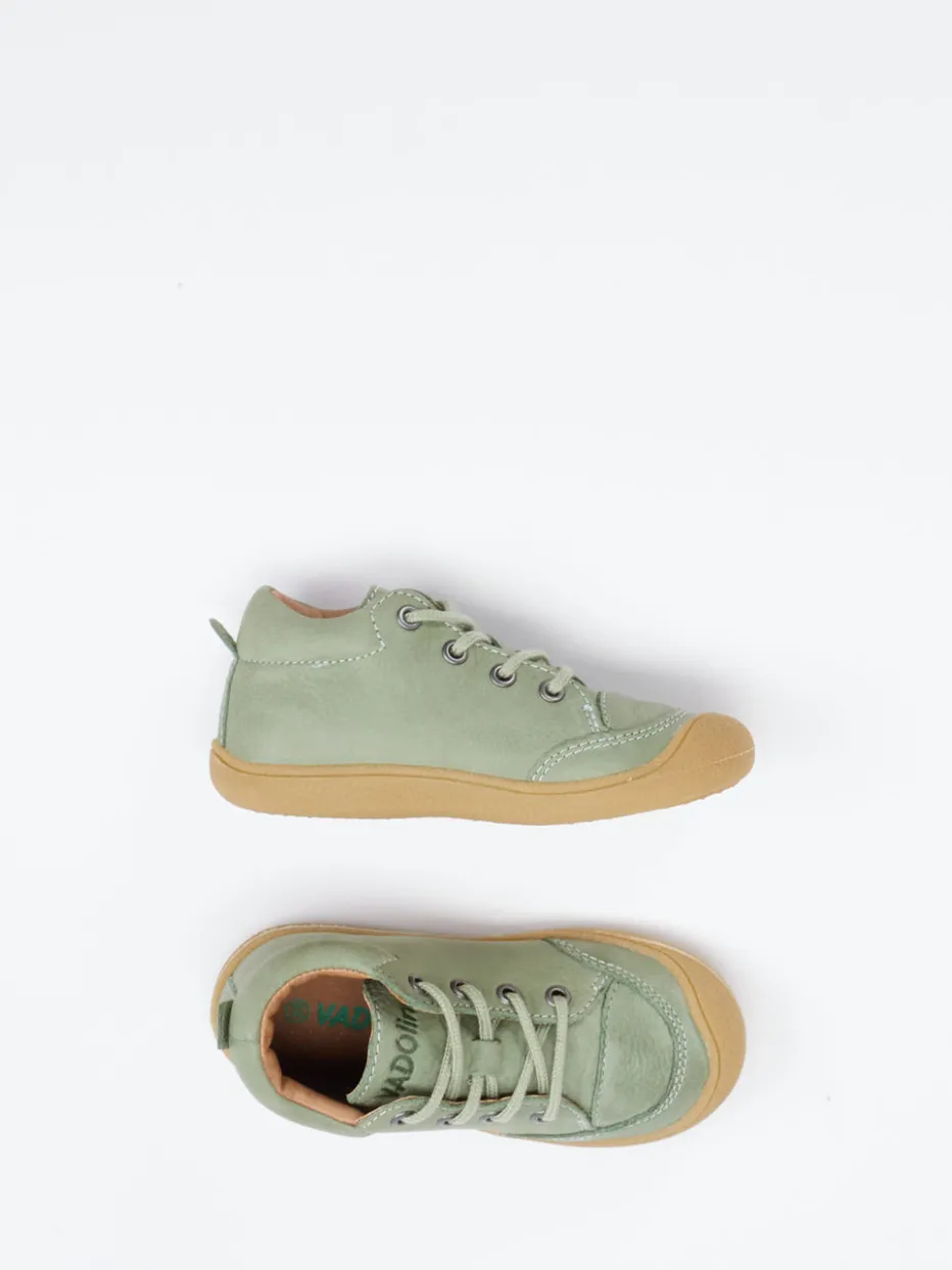 Kinder Vadolino – Lauflernschuh aus Nubukleder Salbei