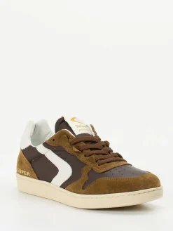 – Sneaker aus Kalbleder und Nylon*Valsport Hot