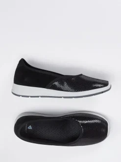 – Komfort-Ballerina aus Stretch und Veloursleder*Varomed Clearance