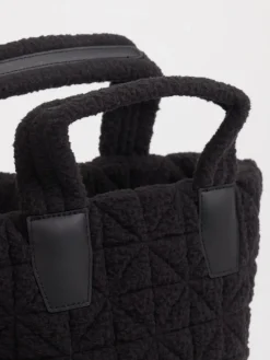 Damen VeeCollective Berlin – Handtasche aus Teddy-Stoff