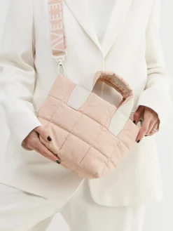 Damen VeeCollective Berlin – Mini Tote Bag aus Nylon rosé