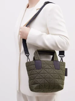 – Mini Tote Bag aus Nylon oliv*VeeCollective Berlin Discount