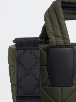 – Mini Tote Bag aus Nylon oliv*VeeCollective Berlin Discount