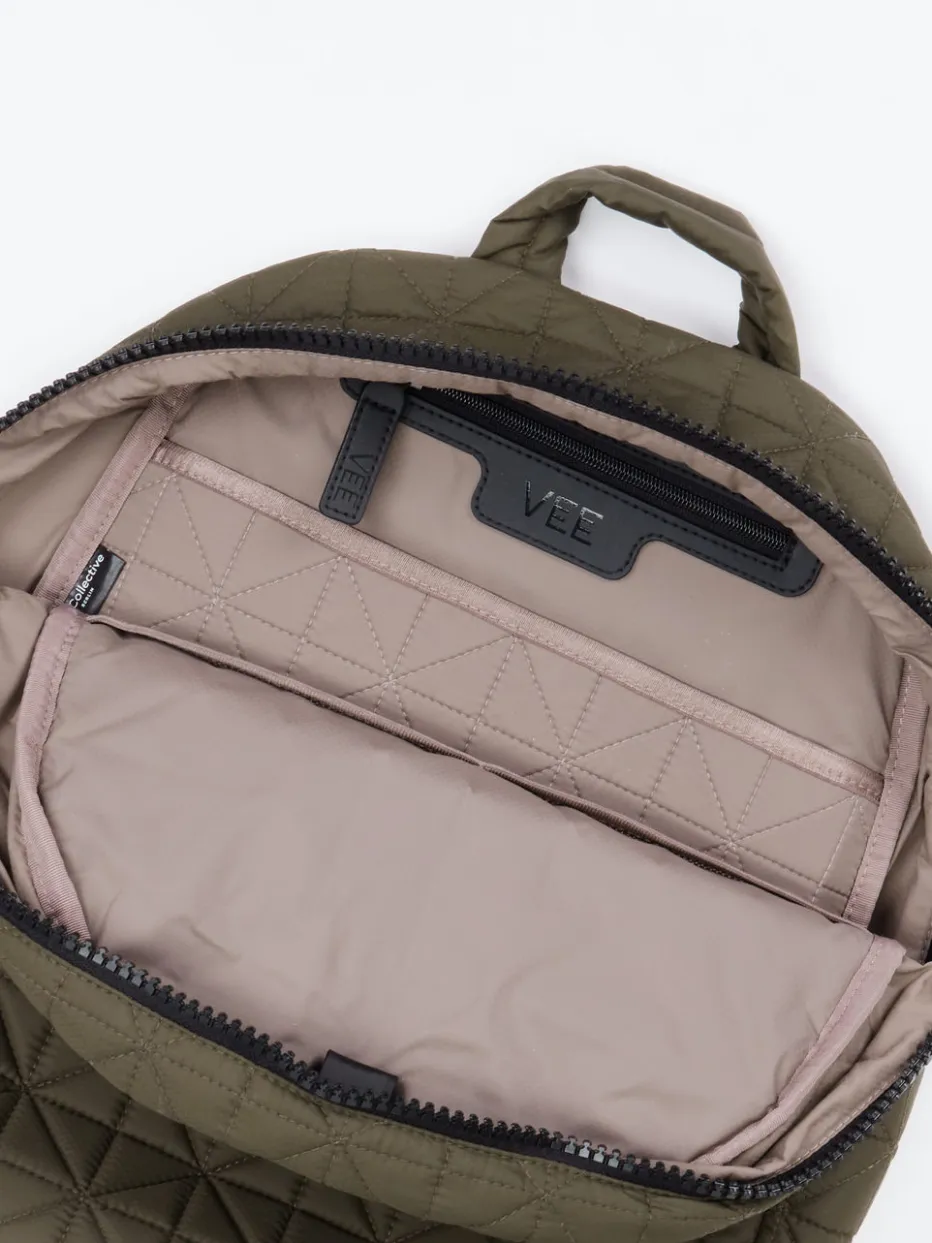 – Rucksack aus Ripstop-Nylon oliv*VeeCollective Berlin Outlet