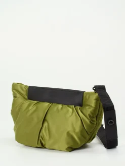 – Schultertasche aus Nylon Oliv*VeeCollective Berlin New